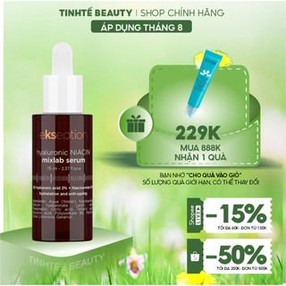 Serum mờ thâm sáng da giảm mụn Ekseption Hyaluronic Niacin 75ml