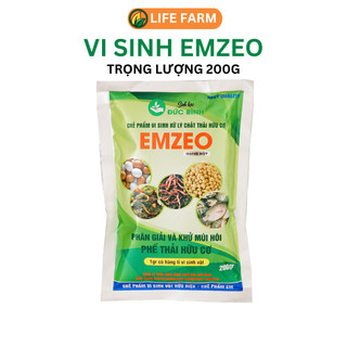 Chế Phẩm Vi Sinh Học EMZEO Ủ Phân Và Rác Hữu Cơ- Gói 200gr (CEZ-001)