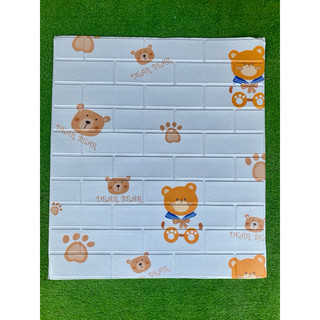 [Giá Rẻ 3mm ] Xốp 3D Dán Tường 70cm x 77cm