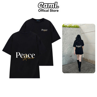 Áo Thun Local Brand Caml Studio Basic Peace Chất Liệu Cotton Cao Cấp Form Rộng Oversize Unisex