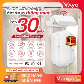 Thiết bị rèm cửa thông minh SwitchBot Curtain Robot điện thông minh - Điều khiển qua app, điều khiển bằng giọng nói