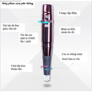 Máy Phun Xăm Phổ Thông Cao Cấp