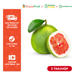[Hỏa tốc HCM] Combo Bưởi Da Xanh Loại 1 - FoodMap Fruits