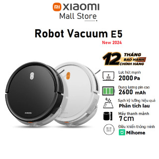 Robot hút bụi lau nhà Xiaomi Vacuum E5 EU- Bảo hành 12 tháng chính hãng