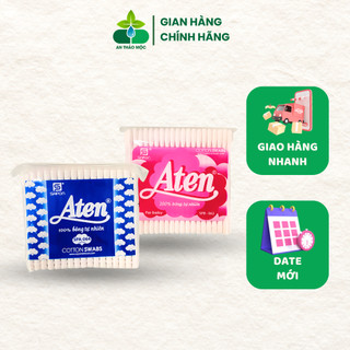 Tăm bông Aten trẻ em và người lớn cao cấp giúp bảo vệ tai mũi họng