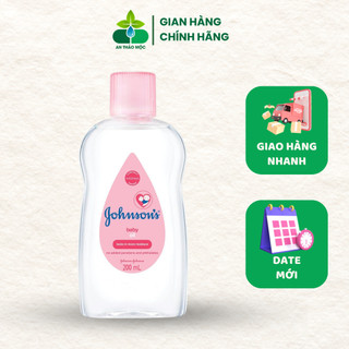 Dầu masage và dưỡng ẩm Johnson Baby Oil 50ml và 200ml