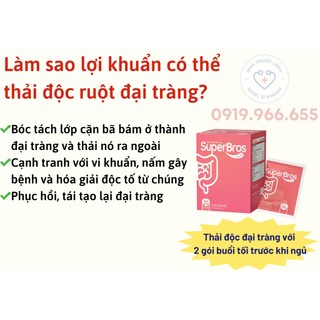 Superbros Plus -Men vi sinh, lợi khuẩn ruột