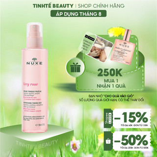 Xịt khoáng dưỡng ẩm Nuxe Very Rose Refreshing Toning Mist 200ml