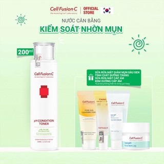 Nước Cân Bằng Kiểm Soát Da Nhờn Mụn Cell Fusion C pH Condition Toner (200ml)