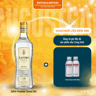 [CHÍNH HÃNG] Rượu Zafiro Premium Classic Gin - 700ML - 37.5%