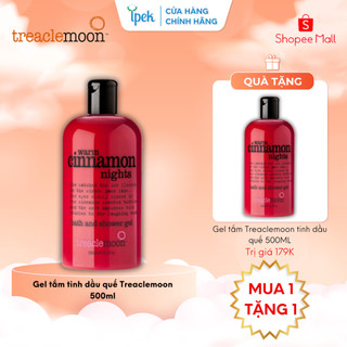 Gel tắm tinh dầu quế Treaclemoon 500ml - Warm Cinnamon Nights bath & shower gel
