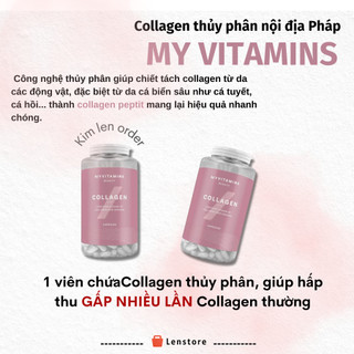Collagen Thủy Phân Pháp 90 viên