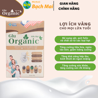 Sữa Canxi dinh dưỡng Glu Organi, Bổ Sung Canxi, Ngừa Thoái Hóa,Tăng Đề Kháng Japa Kids chính hãng