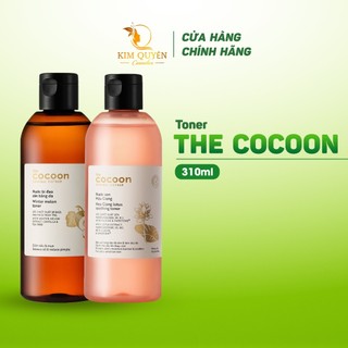   COCOON  Nước Hoa Hồng Toner Cân Bằng Da Chiết Xuất Bí Đao Hoa sen Hậu Giang câp âm làm dịu da 