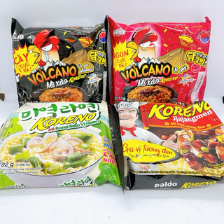Mì trộn tương đen Koreno/ Volcano Jjajangmen 115g Các Vi