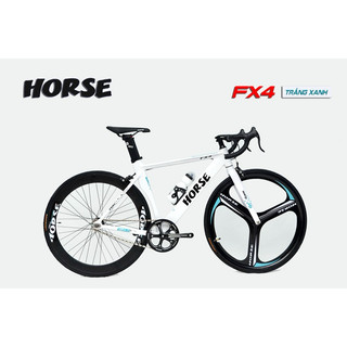 Xe fixed gear horse fx4 pro khung ngôm không mối hàn
