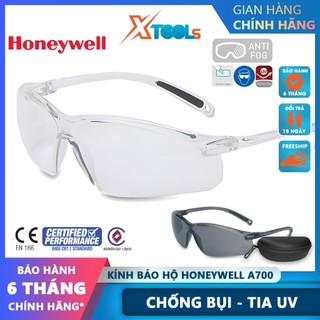 Kính bảo hộ Honeywell A700 Mắt kính chống bụi, chống tia UV, chống trầy xước, đọng sương