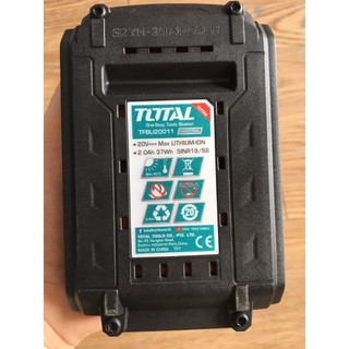 20V/2.0Ah Pin Lithium-ion Total TFBLI20011 [chính hãng]