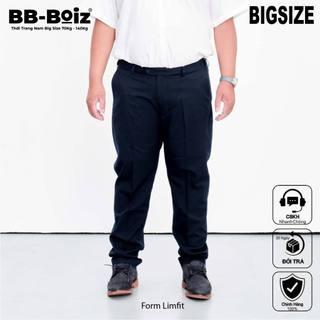 [BigSize] Quần Tây Nam Limfit BB - Boiz Có Đai Chun Form BigSize 75kg - 130kg