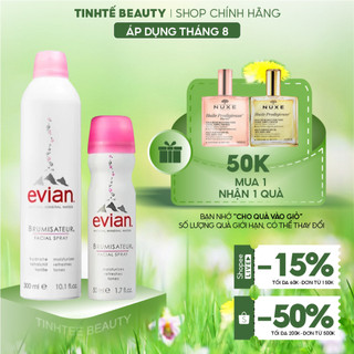 Xịt khoáng cấp ẩm và làm dịu da Evian Facial Spray 50ml/300ml