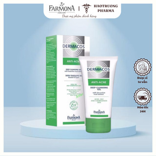 Farmona Dermacos Anti Acne Deep Cleansing Gel - Sửa Rửa Mặt Dermacos Giảm Viêm, Giảm Nhờn Da 150ml