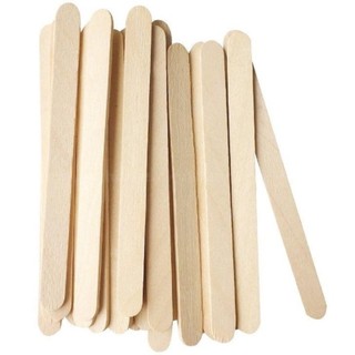(1kg) Que Đè Lưỡi Gỗ, Que wax lông, Que làm mô hình