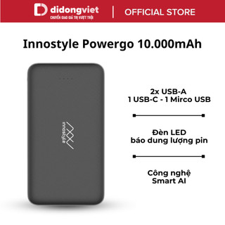 Pin sạc dự phòng Innostyle Powergo 10.000mAh