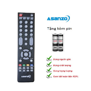 Remote điều khiển Tivi Asanzo LCD mới 100%