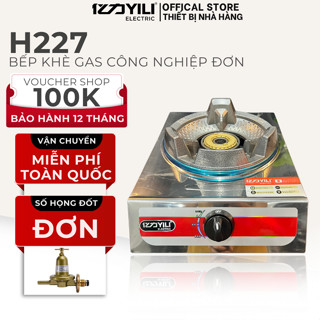 Bếp Ga Đơn, Bếp Gas Công Nghiệp Đơn YILI, Bếp Gas 1 Họng Inox Cao Cấp, Bếp Khè Gas Đơn Bảo Hành 12 Tháng