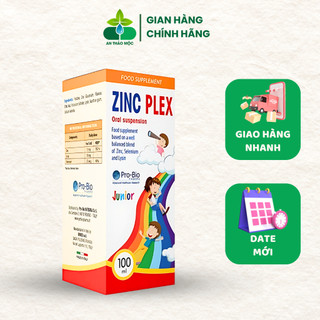 Zinc Plex.Siro Bổ Sung Kẽm Và Các Vitamin Khoáng Chất Giúp Tăng Sức Đề Kháng Miễn Dịch Cho Bé