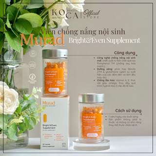 [Mu.rad] Viên uống chống nắng nội sinh chiết xuất lựu