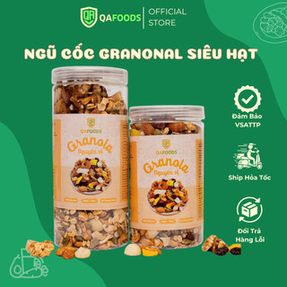 Ngũ cốc granonal siêu hạt 10% yến mạch _qafoods_hạt dinh dưỡng heathy ,giòn ngon
