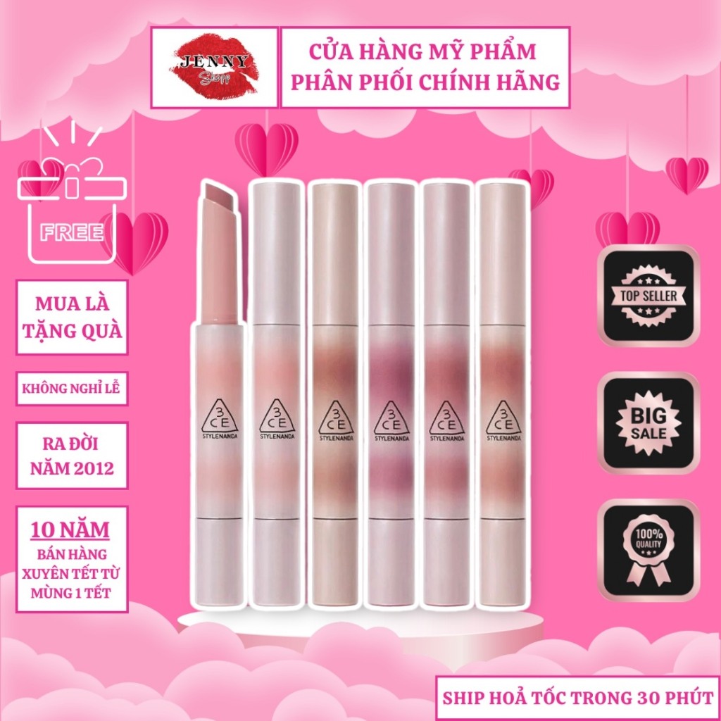 Son Dưỡng Có Màu 3CE Shine Reflector