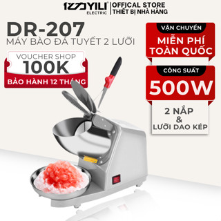  Máy Bào Đá Tuyết 2 Lưỡi Máy Bào Đá 2 Nắp Máy Xay Đá Bào Máy Làm Đá Bào Siêu Mịn Bảo Hành 12 Tháng 