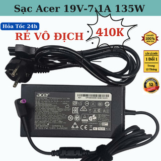 [Sạc Zin] Sac Laptop Acer 19V 7.1A 135W Acer Nitro 5 Aspire 7 V15 V17 8940 9800 L100 L310 L320 Travelmate 2700