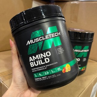 BCAAs Amino Build (40 lần dùng) - Hỗ Trợ Tăng Sức Mạnh, Sức Bền, Phục Hồi Cơ - Muscletech USA
