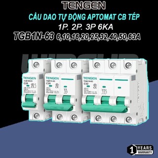 Cầu dao tự động aptomat tép TENGEN
