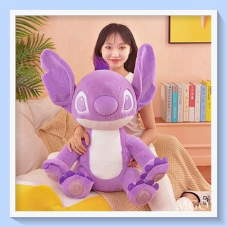 Gấu bông stitch tím pastel hot hit siêu xinh,thú nhồi bông trang trí phòng bé - gb04
