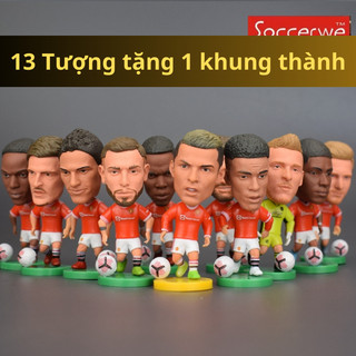 Tượng Mu Mô hình CLB MU Ronaldo Bruno Pogba Maguire Degea Varane