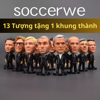 Mô hình tượng huấn luận viên cao 6,5cm cử động được khớp tay,chân,đầu