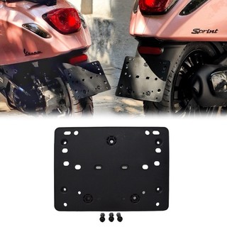 Đế nhựa lót biển số xe vespa hàng hãng piaggio cho vespa sprint primavera gts