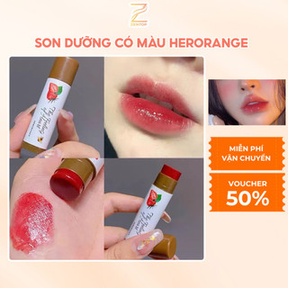 Son dưỡng môi IMAGES mềm mượt giảm thâm môi chiết xuất cam đỏ dưỡng môi nội địa Trung Chính Hãng Zentop