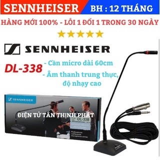 Micro hội nghị sennheiser DL-338 cần micro dài 60 cm - sennheiser DL338