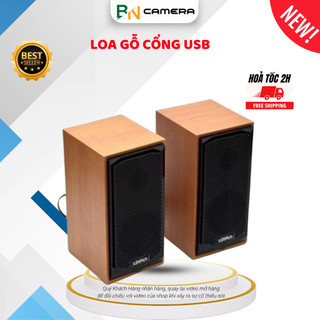 Loa gỗ m22 - loa k2035 mini dành cho máy vi tính