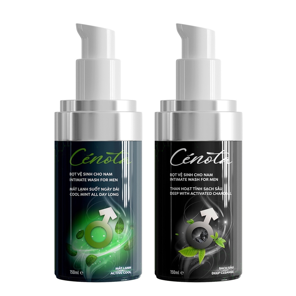 [10.10] Bọt Vệ Sinh Cho Nam Cenota, dung dịch vệ sinh tạo bọt nam giới Mát lạnh & Sạch sâu 150ml, mạnh mẽ, nam tính