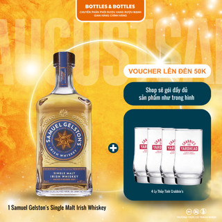 Rượu single malt irish whiskey samuel gelston's - 700mll - 40%