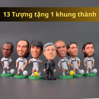 Tượng cầu thủ bóng đá kaka ronaldinho nesta maldini pirlo Clb milan cao 6,5cm dành cho các fan bóng đá