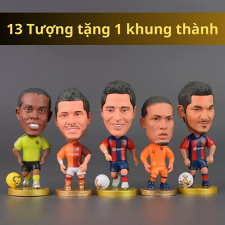[Bản 2024] Tượng cầu thủ ngôi sao bóng đá cao 5cm - 6,5cm dành fan bóng đá dành làm quà tặngng in