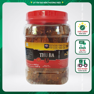 Thịt bò khô miếng thu ba 500g - đặc sản quảng ngãi -