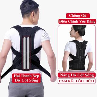 Đai chống gù lưng fullback điều chỉnh tư thế cho cả nam và nữ, đai chống gù có thanh nẹp có thanh nẹp cải thiện cột sống